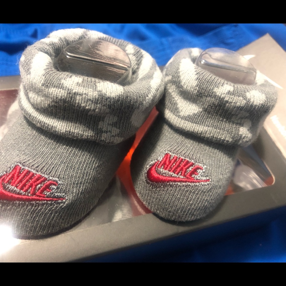 Nike newborn booties